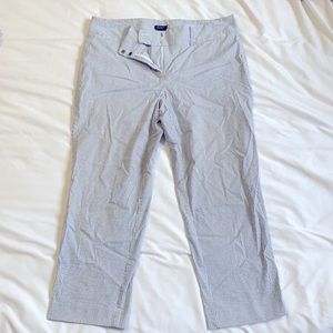 Ann Taylor Striped Ankle Pant